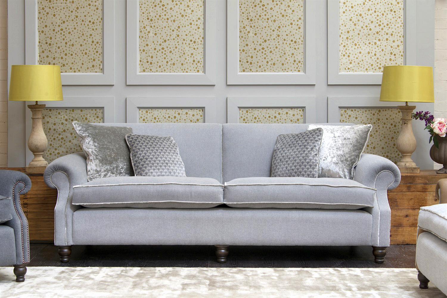 John Sankey Tolstoy Small Sofa Kings